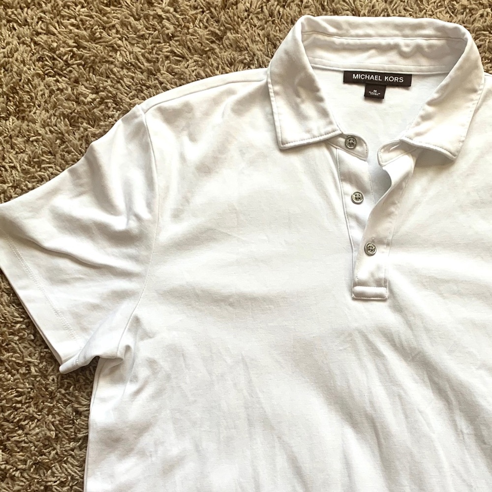 Men’s Michael Kors Medium white top perf condition